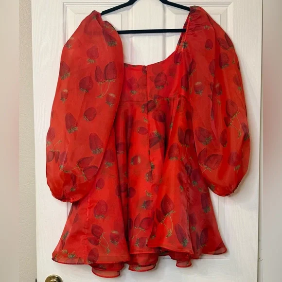 Selkie Strawberry Princess Dress 🍓 - Picture 3 of 6